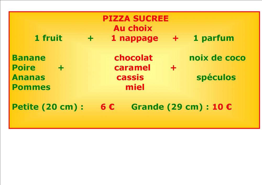 Pizza sucree 1